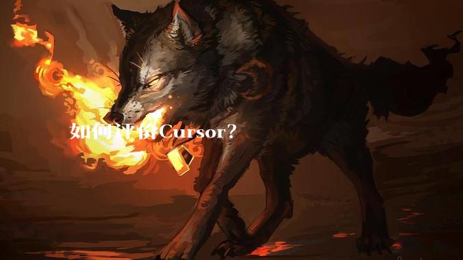如何评价Cursor？
